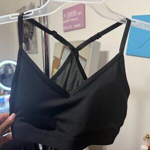 Black Sports Bra